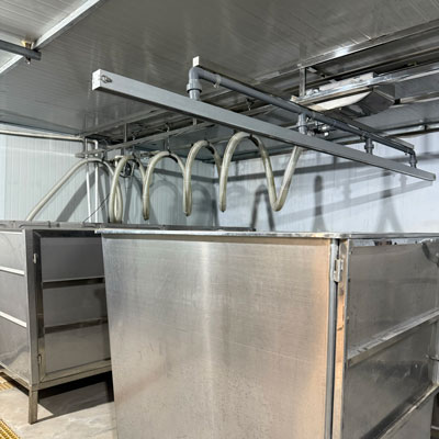 全自動移動式豆芽淋水線