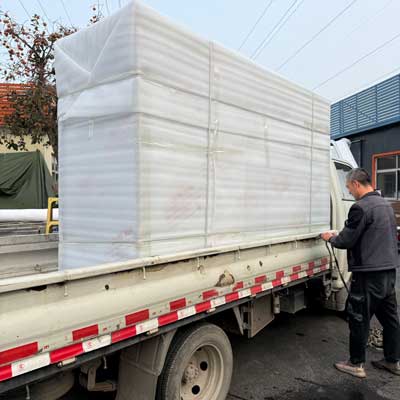 迪生機械——重慶老板訂購的200型不銹鋼豆芽機發走啦